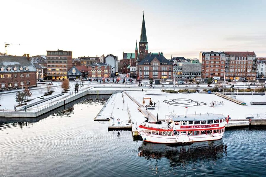 Aarhus: Christmas Harbour Cruise with Local Guide - Price value: $25 for story, views, and warmth