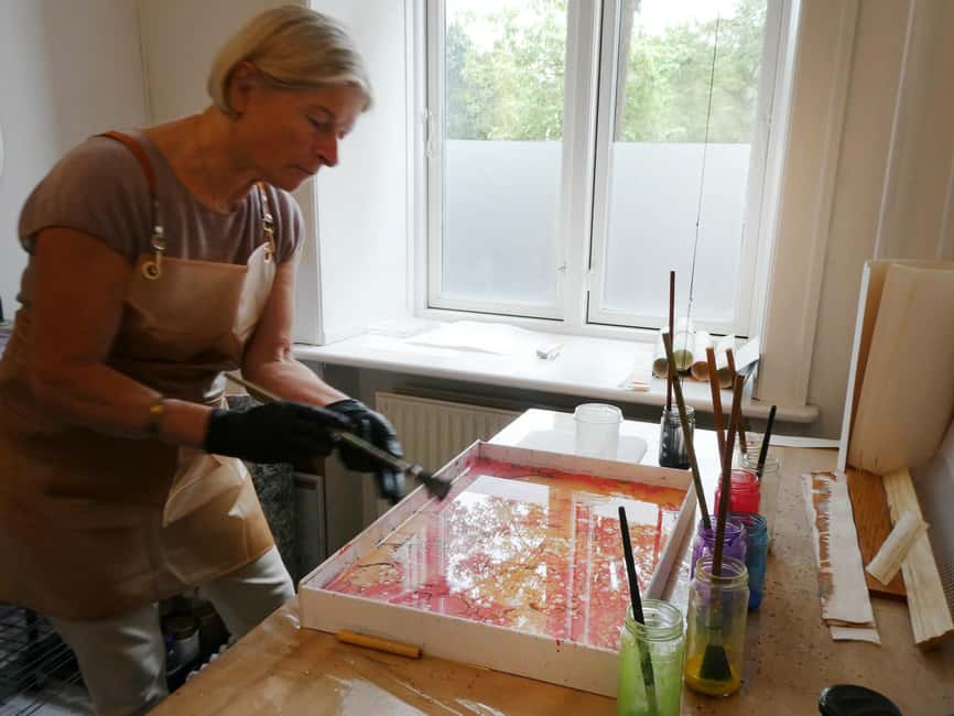 Copenhagen (2-Hour Paper Marbling Workshop with Goda) - Key highlights if you like making things (not just watching)