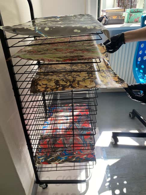 Copenhagen (2-Hour Paper Marbling Workshop with Goda) - Price and value: what you get for $110