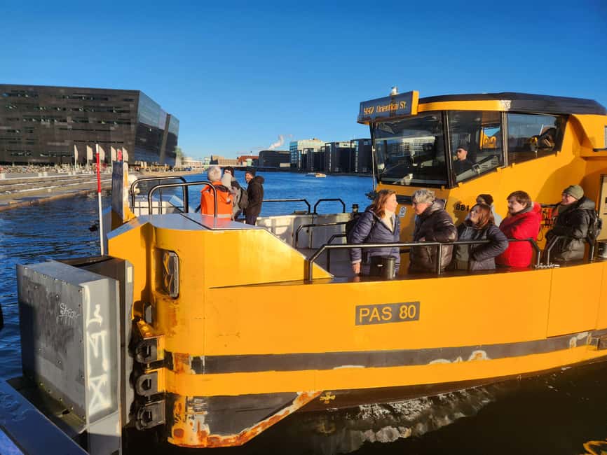 Copenhagen Combo: Walking Tour, Harbor Ferry & Royal Guards - Mid-tour sight lines, Børsen, Opera House, and Copenhagen’s modern edge