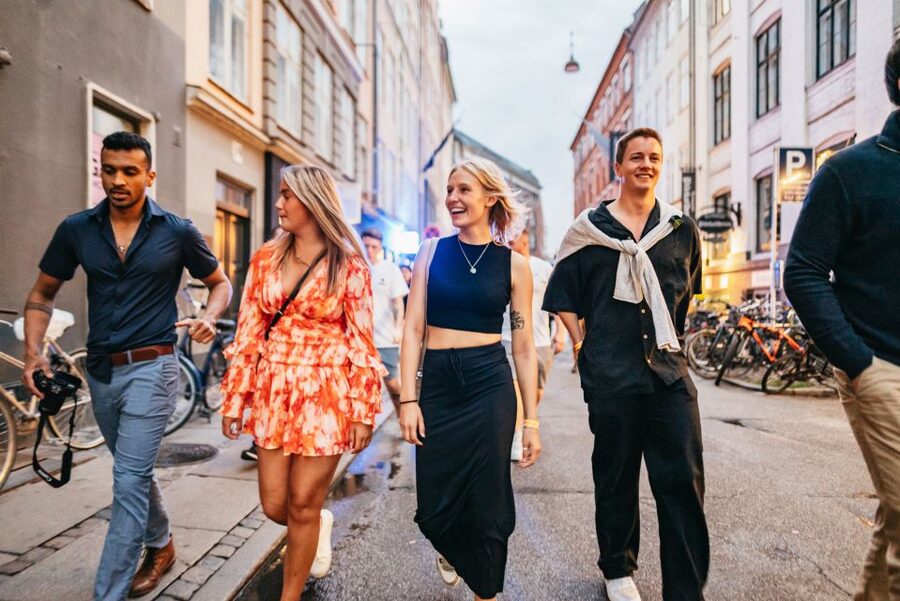 Copenhagen: Guided Party Pub Crawl with 4 Shots and 1 Drink - Weekdays vs weekends: Proud Mary on weekdays, Old Irish by Tivoli on weekends