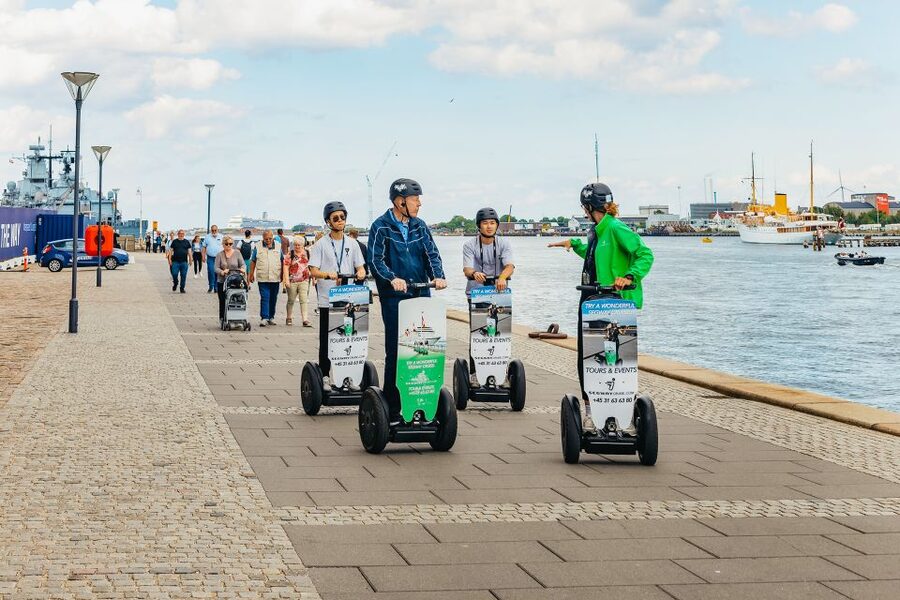 Copenhagen: Guided Segway Tour - Amalienborg, Marmorkirken, and Kastellet: royal and military Copenhagen