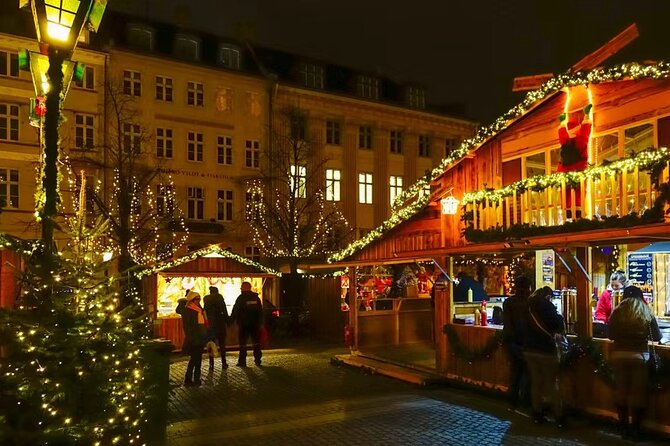 Copenhagen Private Christmas Walking Tour with Gløgg - Stork Fountain performances and classic Danish Christmas bites