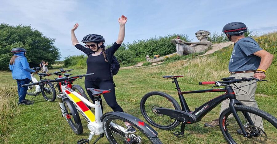 Copenhagen: Private Forgotten Giants E-Bike Treasure Hunt - The Thomas Dambo factor: scrap-wood art you can actually understand