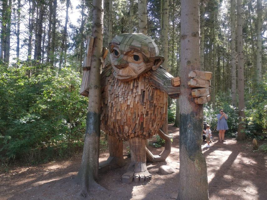 Copenhagen: The Six Forgotten Giants Hunt and Nature Walk - Wooden Giants Outside Copenhagen’s Busy Center