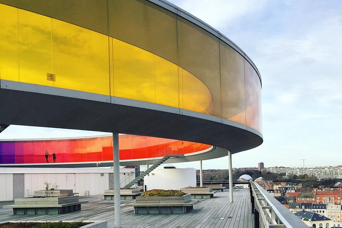 Culture capital tour - ARoS museum highlights and Your Rainbow Panorama rooftop walkway