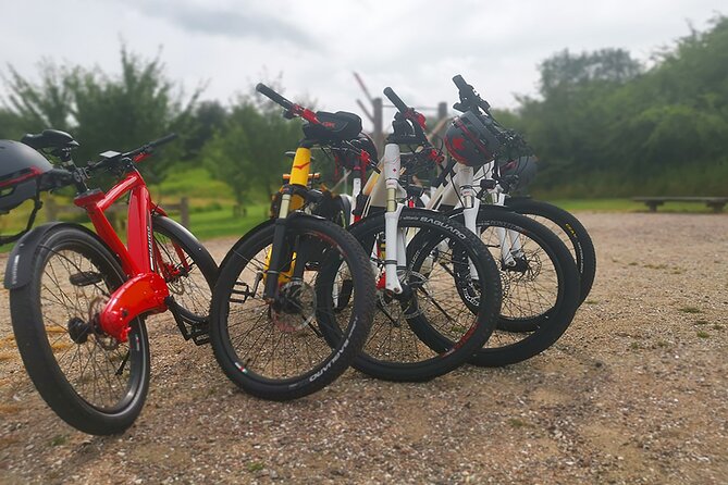 E-biking Central Forgotten Giants' s Adventure - Weather, photos, and small Denmark moments