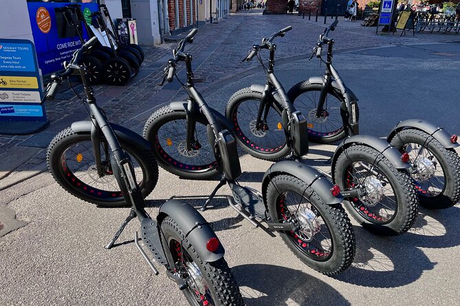 E-Scooter "Stand Up Kick Bike" 2 Hour Guided Copenhagen Tour - Where you meet and how the small-group ride plays out