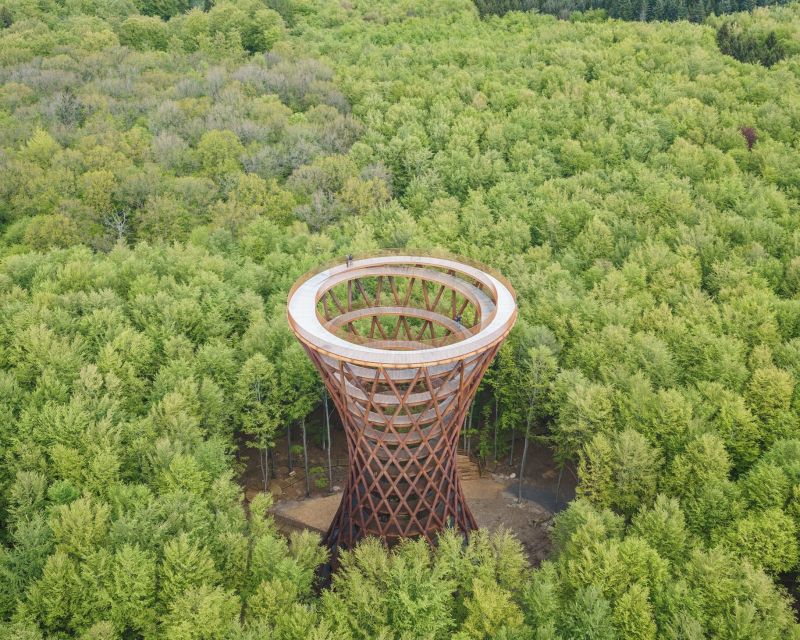 From Copenhagen: Round-Trip to Møns Klint and Forest Tower - Dronning Alexandrines Bro: a quick photo stop, not the main event