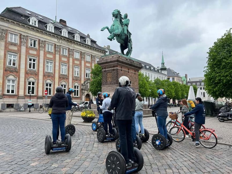 Guided SegwayTour of Copenhagen - 1 hour guided Tour - The route: Parliament, canals, waterfront, and Old Stock Exchange views