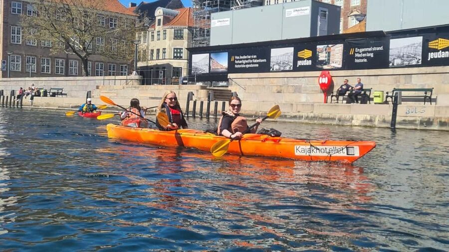 Kayak Tour in Copenhagen Harbor - June, July and August - Kayaking Copenhagen Harbor, and why it feels so different