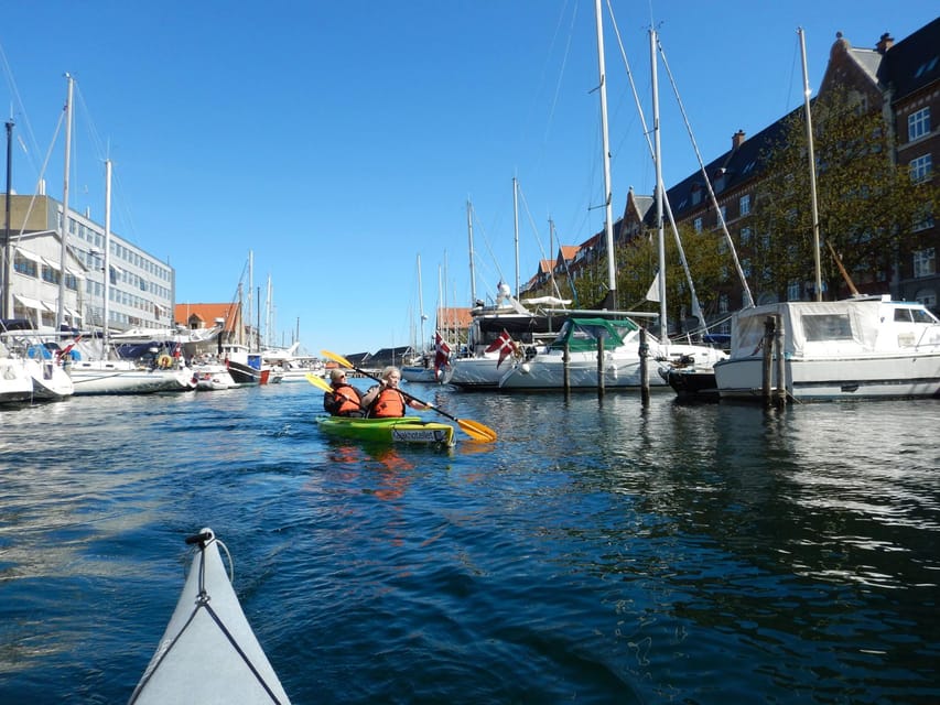 Kayak Tour in Copenhagen Harbor - June, July and August - Start at Kajakhotellet, and make check-in smooth