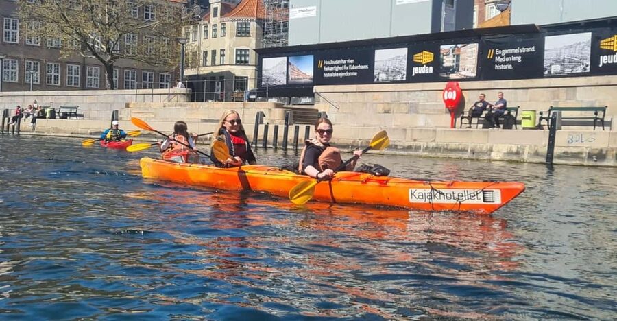 Kayak Tour in Copenhagen Harbor - June, July and August - Blox, Lille Langebro, and finishing where you started