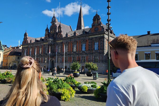Malmo Highlights in 4 Hours - Train & Fika Included - Copenhagen’s Knotted Gun Starts the Story in the Right Place