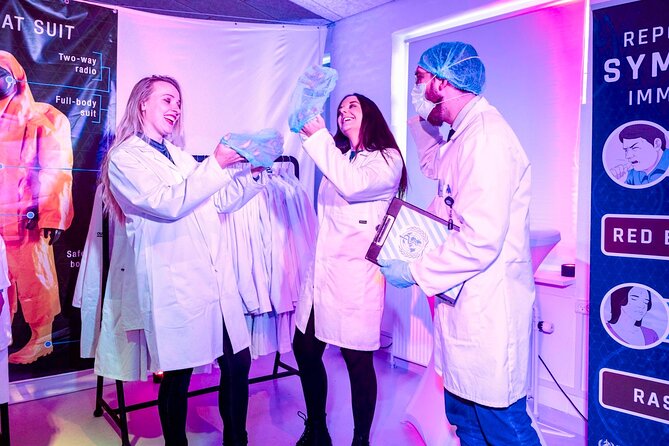 Outbreak Escape Room - The theme details that make the room feel like more than locks