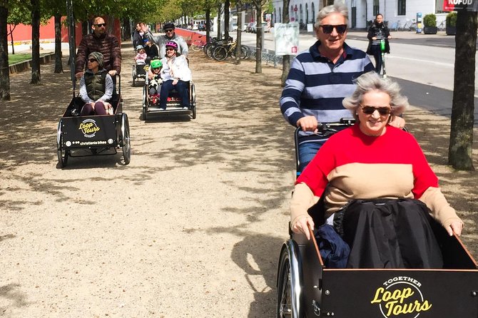 Private Copenhagen Family Cargo Bike Tour – Winter Adventure - St. Alban’s Church to Amalienborg: royal power in real square miles