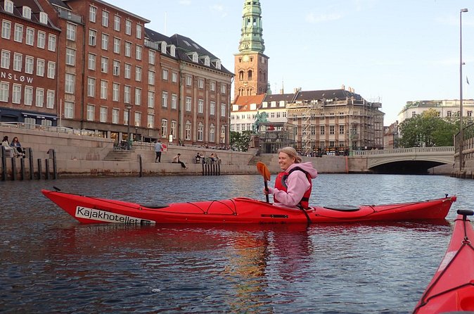 Rental Single Sea Kayak at Kalvebod Bolge - Nyhavn and the harbor traffic reality check
