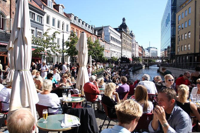 Self-guided Mystery Tour by Aarhus River - Stop 3 at Møllestien: colorful old houses and a gentler pace