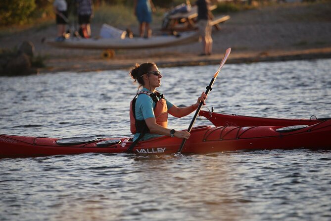 Single Seakayak Amager Beach - What you actually rent: a single sea kayak on Amager Beach
