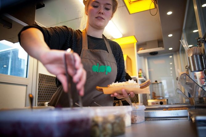 The Copenhagen Culinary Experience Food Tour - Beer at Nørrebro Bryghus, then an organic hot dog nearby