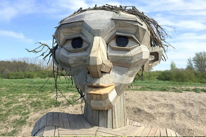 The Forgotten Giants Private Tour - Recycled trolls in Copenhagen, from Hill Top Trine to Thomas On The Mountain